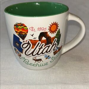 Utah State Coffee Tea Mug 12 oz